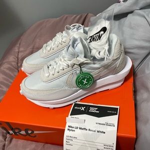 SOLDDDDD!!!!! Nike LD Waffle Sacai White nylon